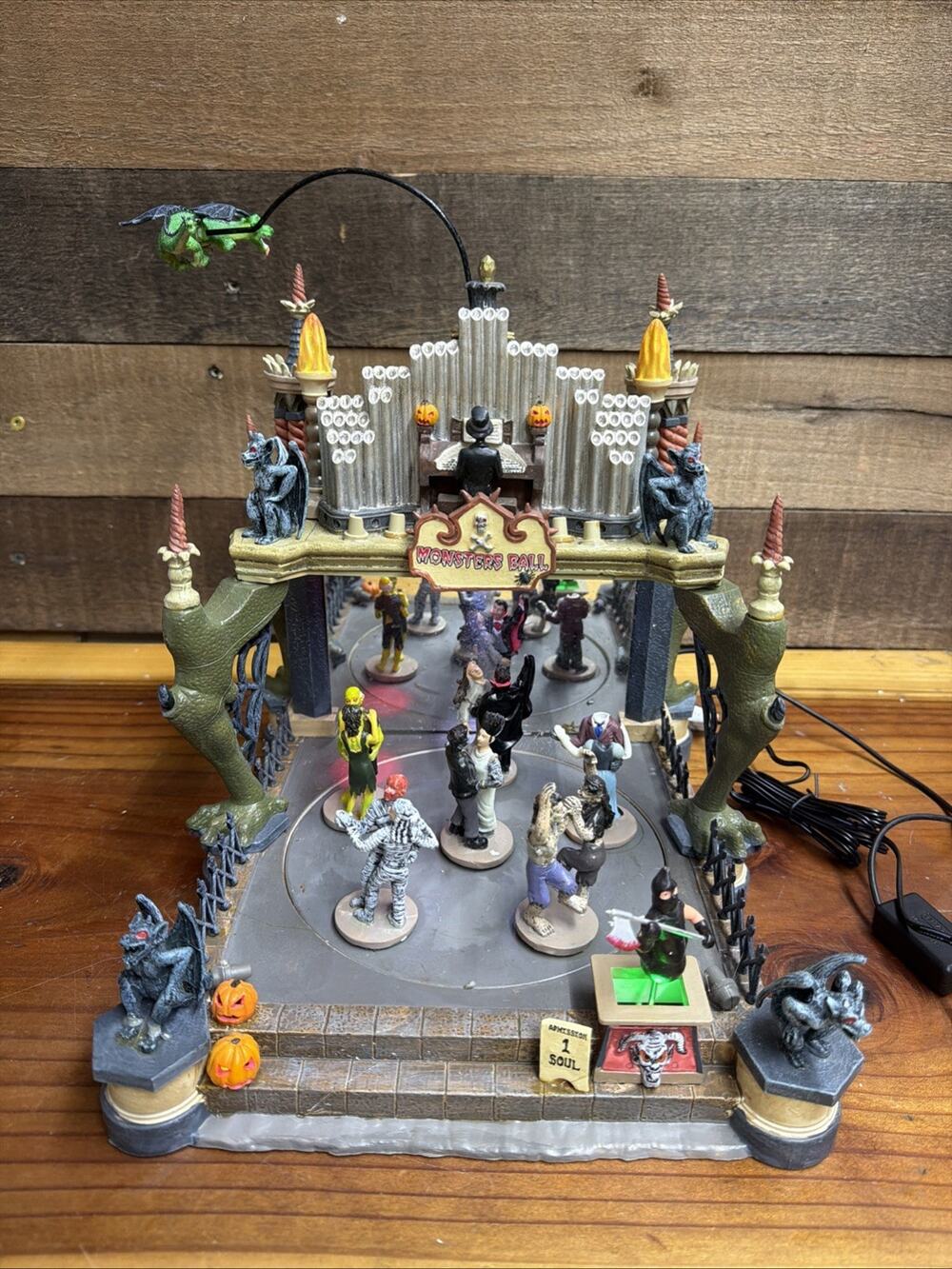 Lemax Spooky Town Monsters Ball 54302 In Box